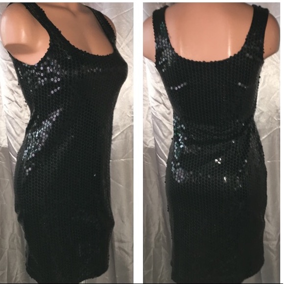 Vintage Embellished Evening Formal Sequin Dress XS - Picture 2 of 8